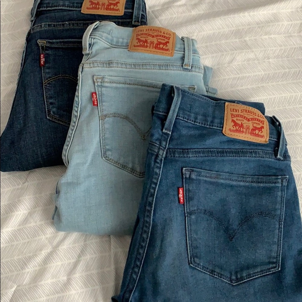 Levi 710 Super skinny jeans size 26/32 - Picture 1 of 4